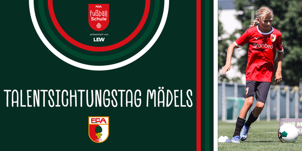 Cover Talentsichtungstag Mädels - FC Augsburg
